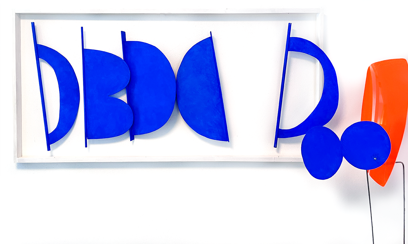 Modrý reliéf / Blue relief